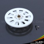 ALZRC - Devil 450 New 121T Slant Thread Main Drive Gear Set - White (H12023-1)